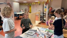 Krantenstoel maken